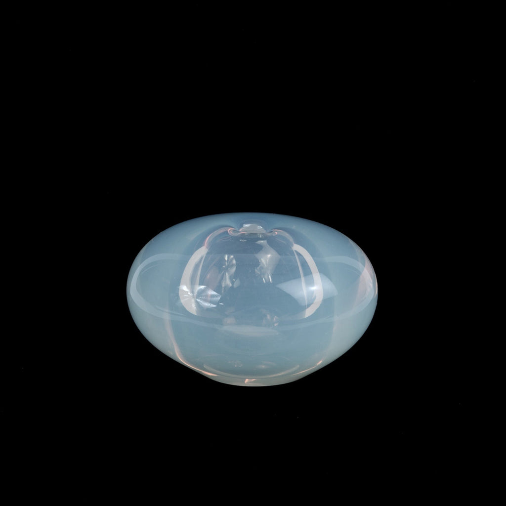 Opalescent Glass Vases - Low Pebble Vase