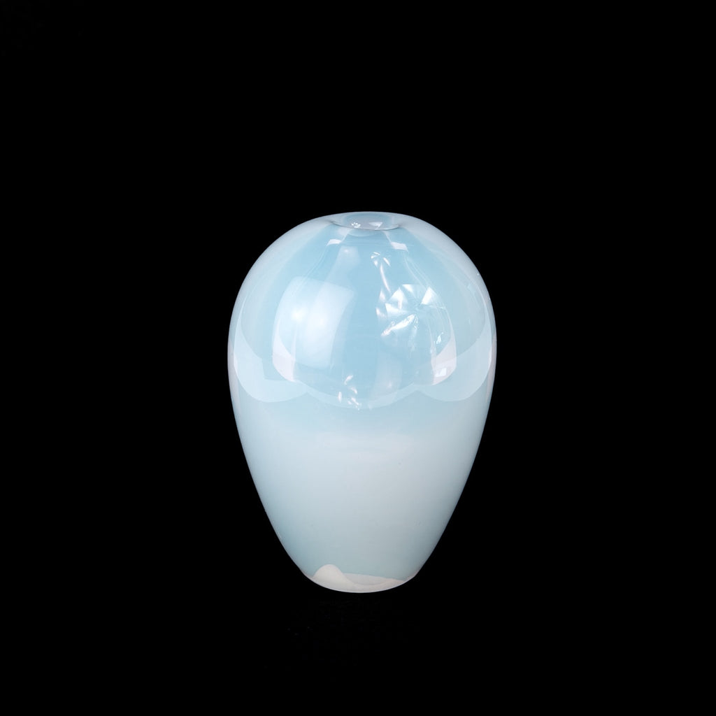 Opalescent Glass Vases - Tall Ovoid Vase