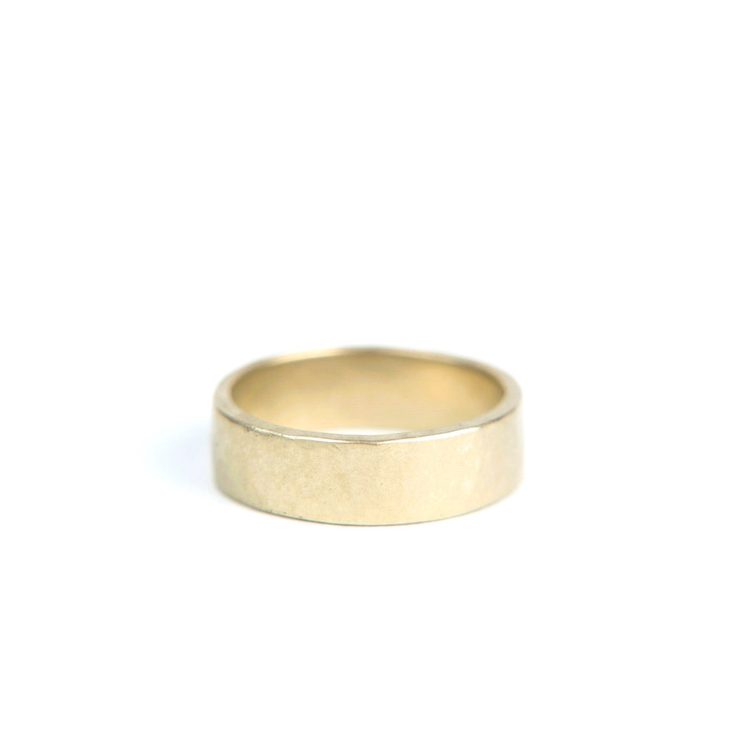 Black Barc - Jyun Band 6 mm - 14k Yellow Gold - Size 8
