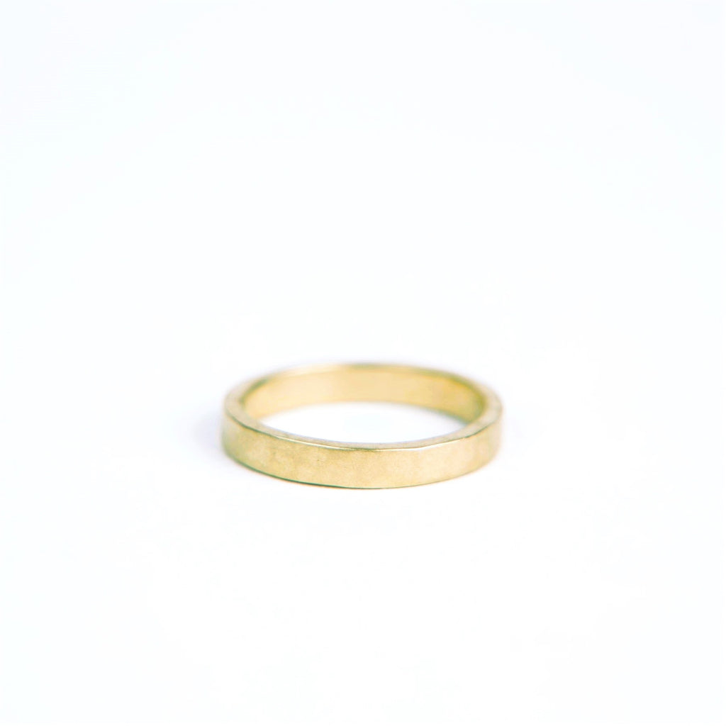 Black Barc - Jyun Band 3 mm - 14k Yellow Gold - Size 6