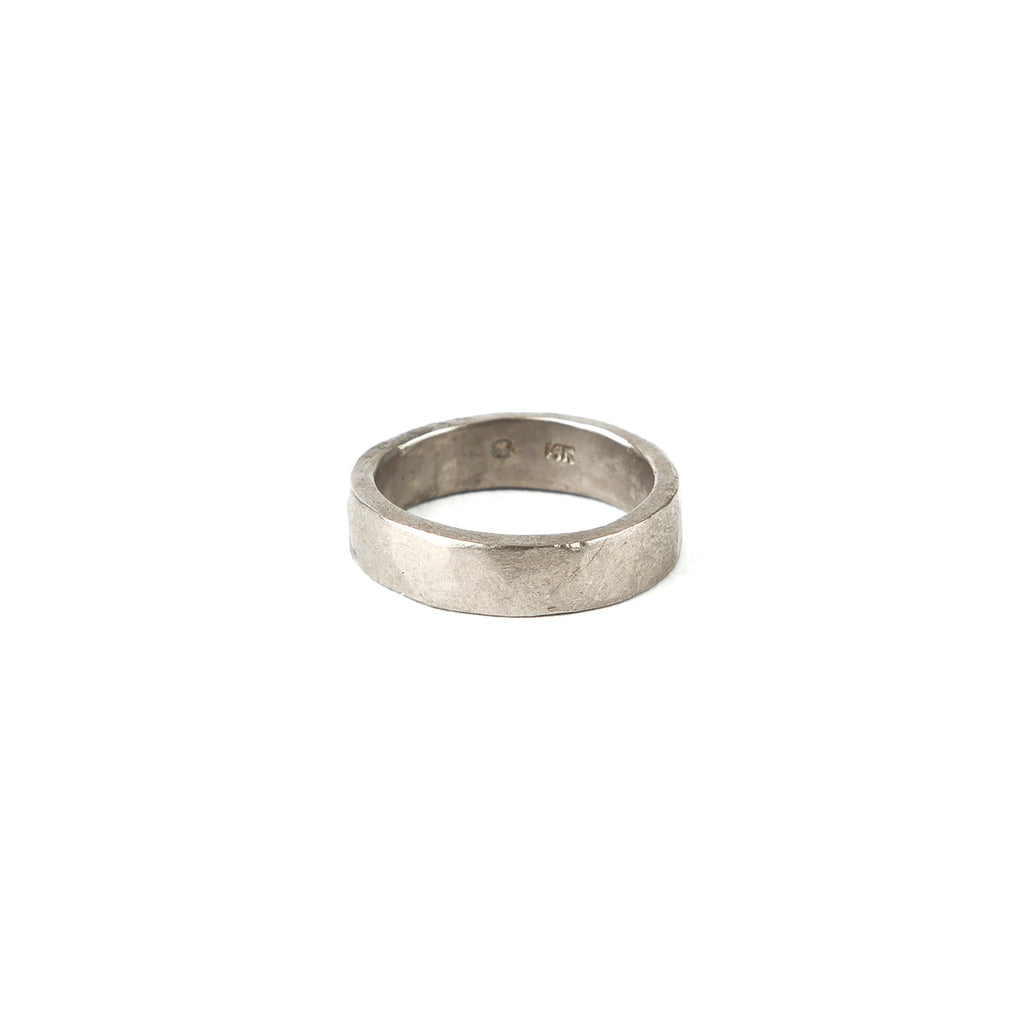 Black Barc - Jyun Band 5mm - 14k White Gold - Size 5