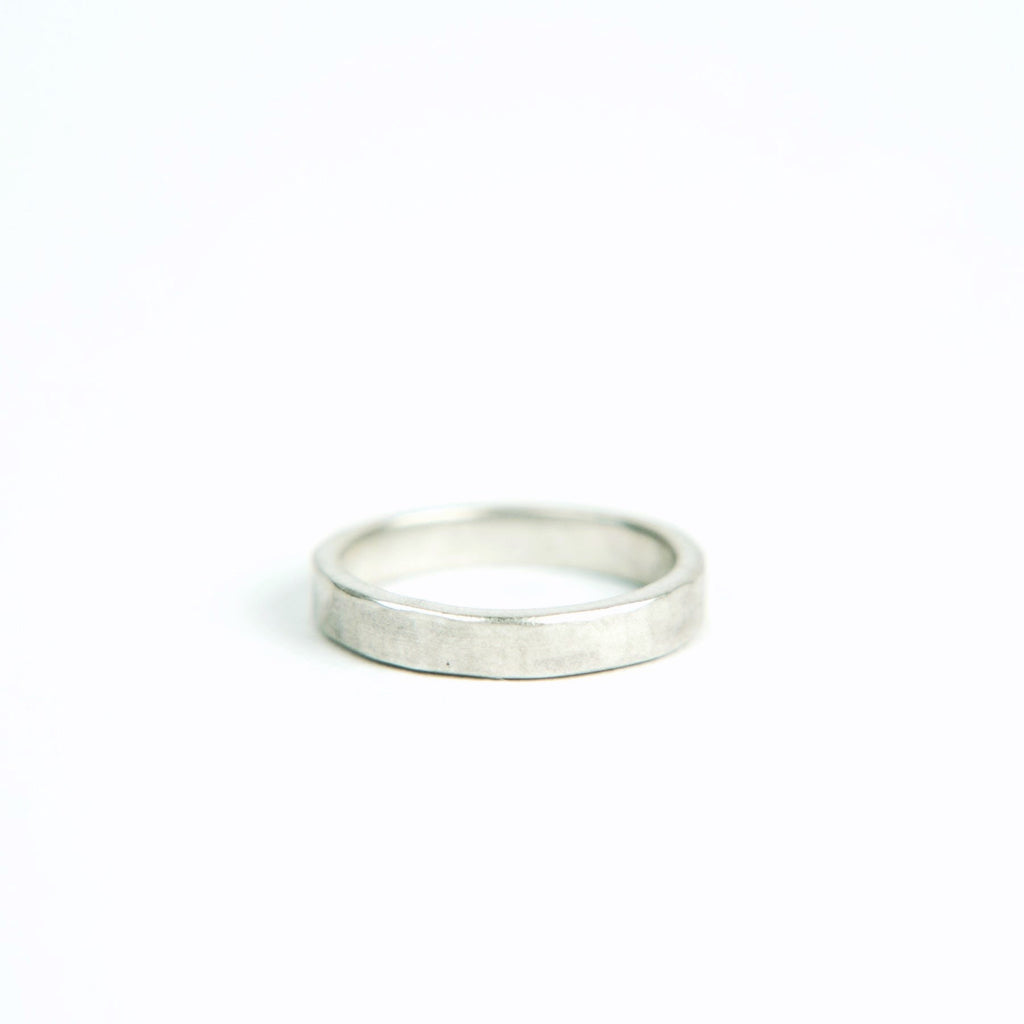 Black Barc - Jyun Band 3 mm - Sterling Silver - Size 5.5