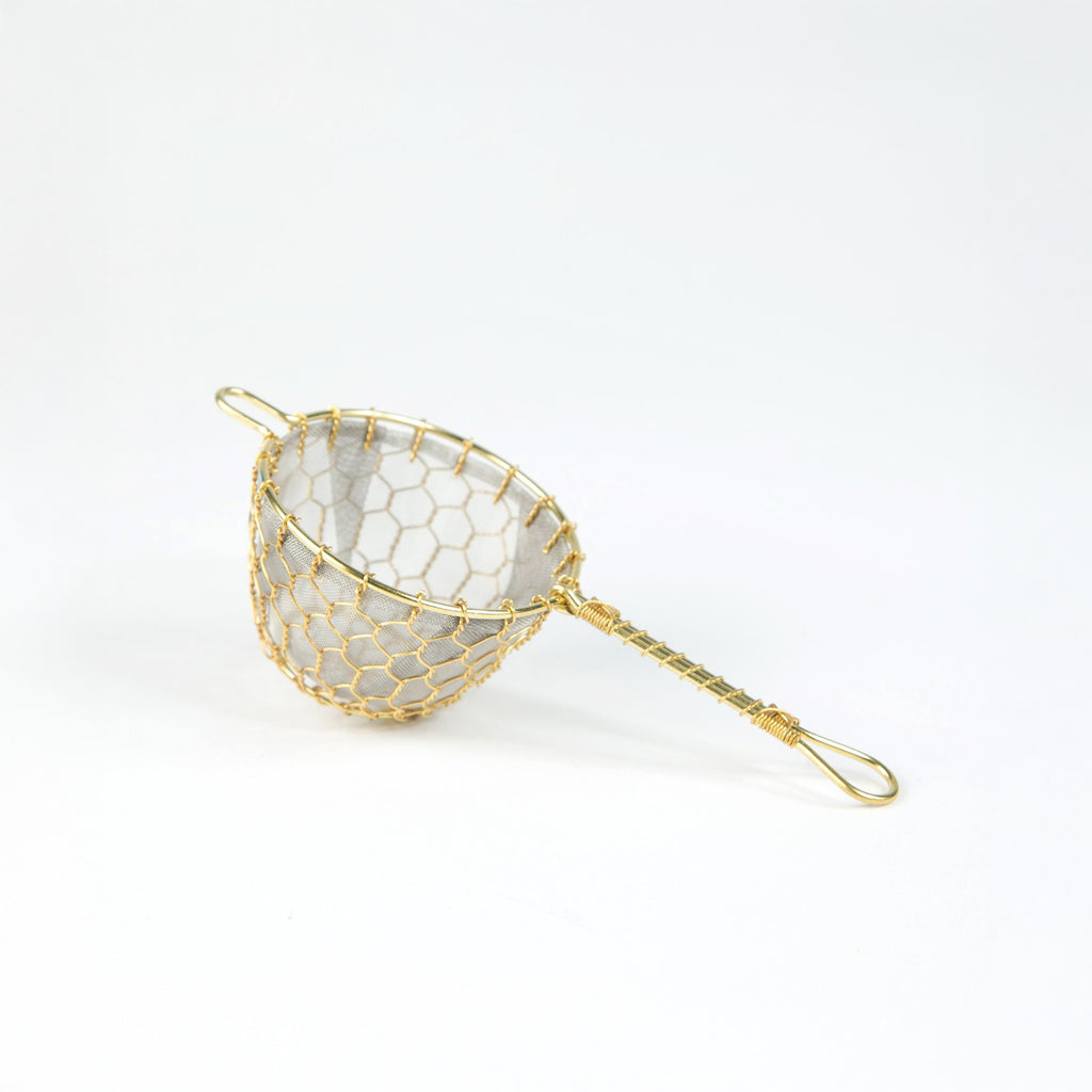 Handmade Tea Strainers - Small - Brass and Copper