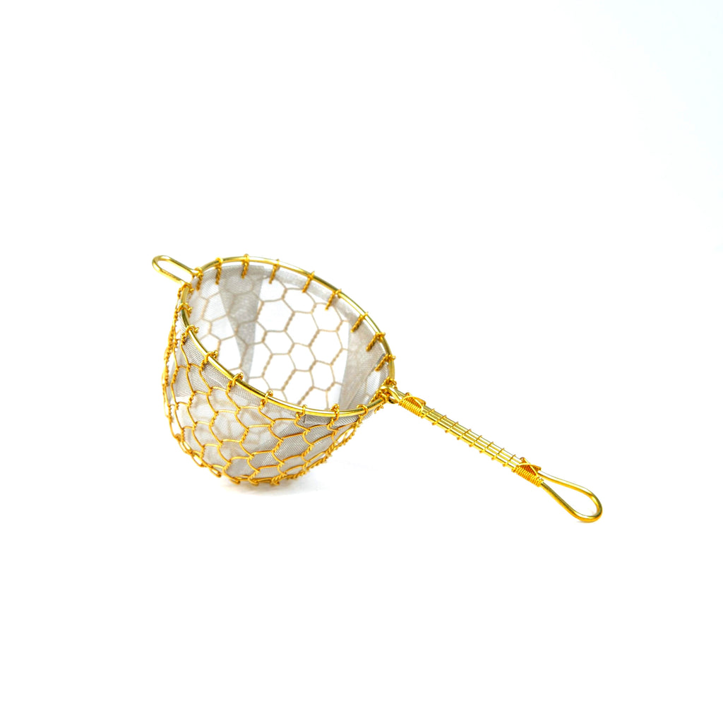 Handmade Tea Strainers - Large - Brass and Copper