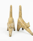 Cast Iron Cat Bookends - Set of Two