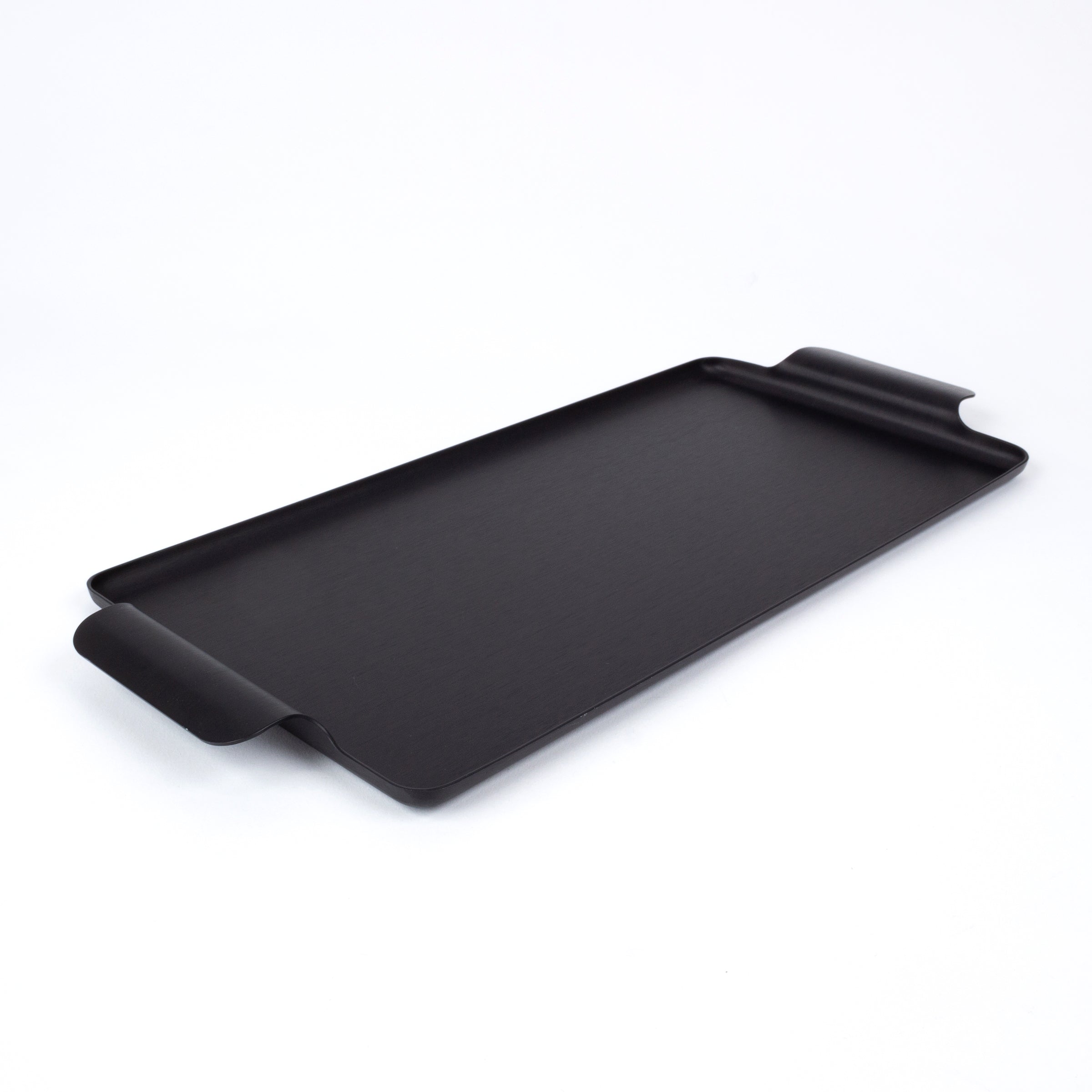 Kaymet Pressed Tray in Black 11 x 14.7 – Heath Ceramics