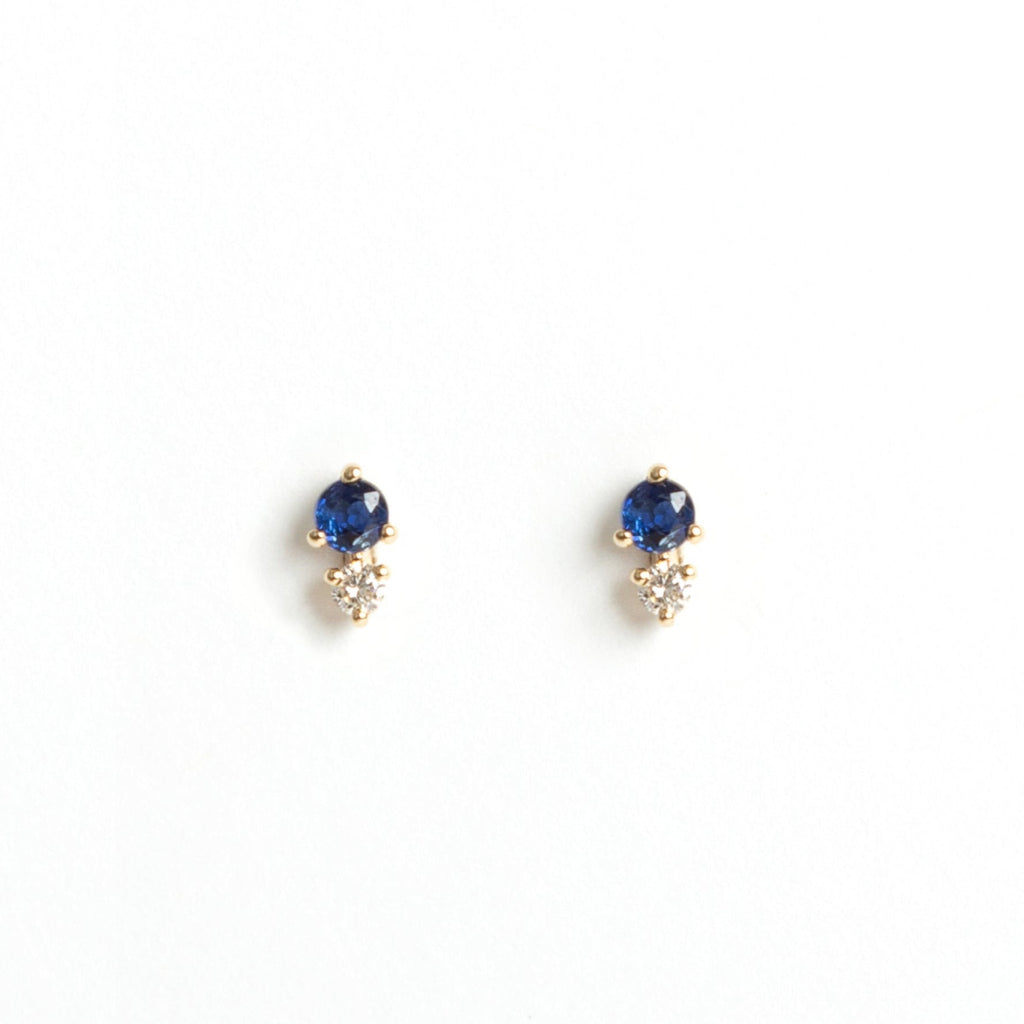 Liven Co. - Souli Sapphire & Diamond Earrings
