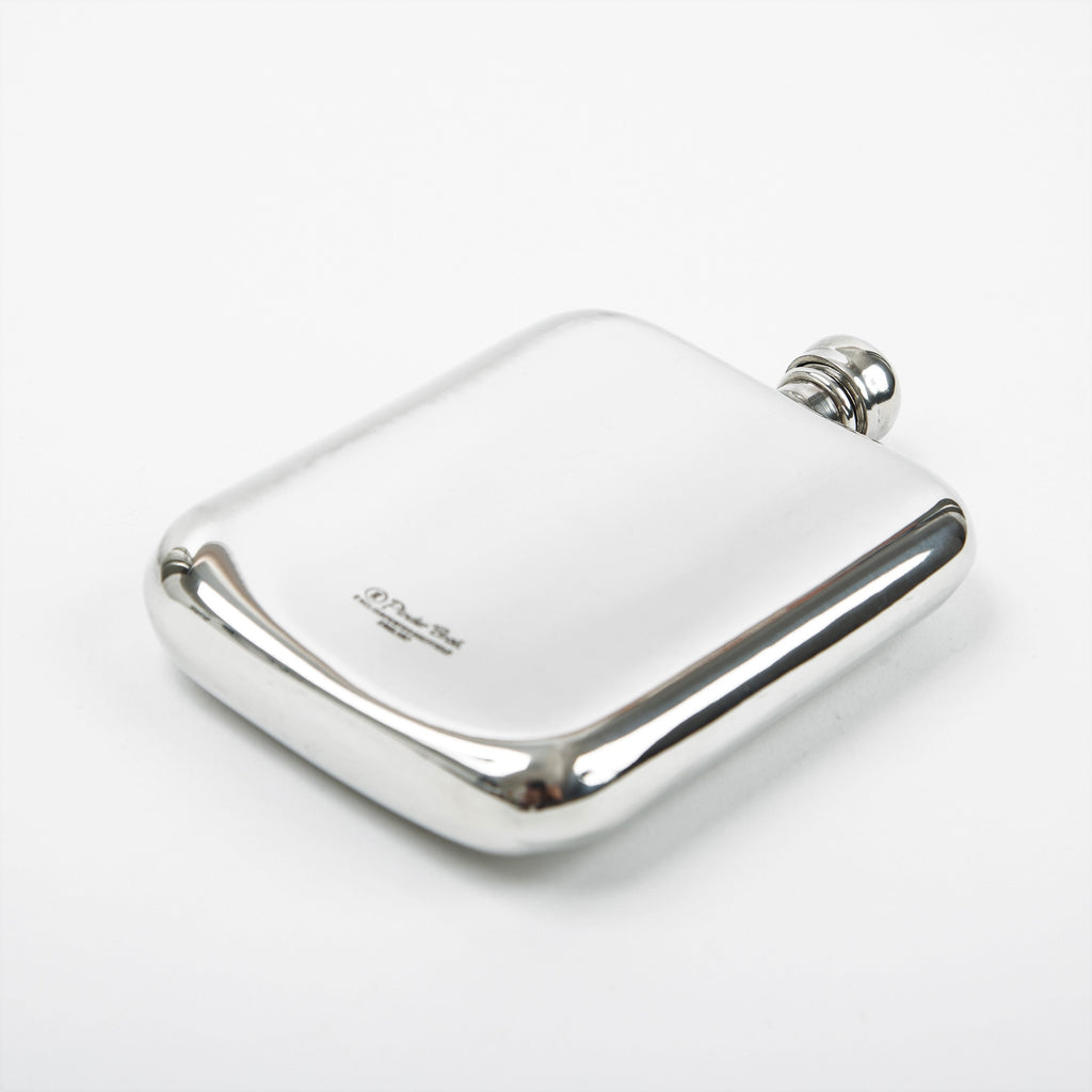 Polished Pewter Flask - 5.5 oz.