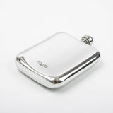 Polished Pewter Flask - 5.5 oz.