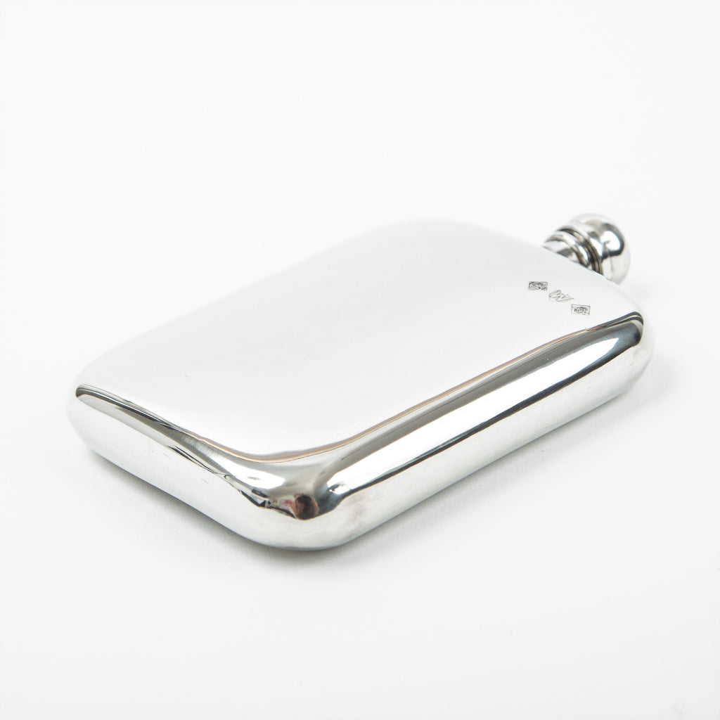 Polished Pewter Flask - 5.5 oz.