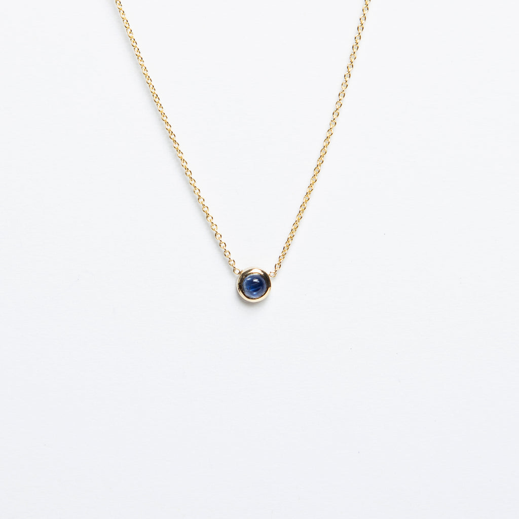 Carrie Hoffman - Baby Cab 3.0mm Necklace - Kyanite