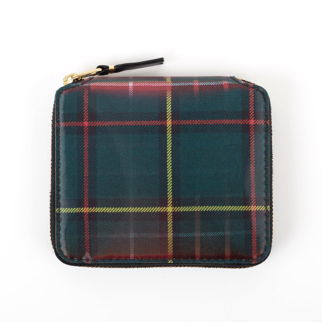 Comme des Garcons Wallets - Lenticular Tartan - SA2100 Large Wallet