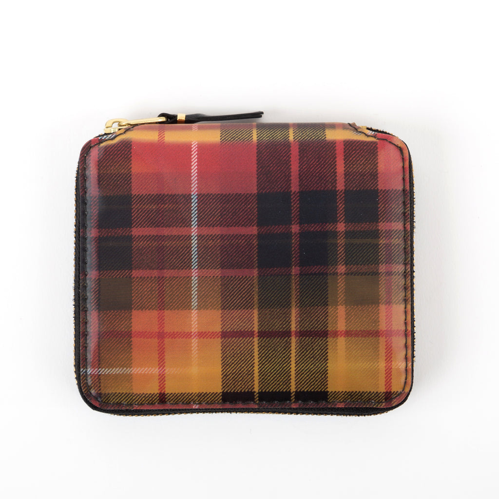 Comme des Garcons Wallets - Lenticular Tartan - SA2100 Large Wallet