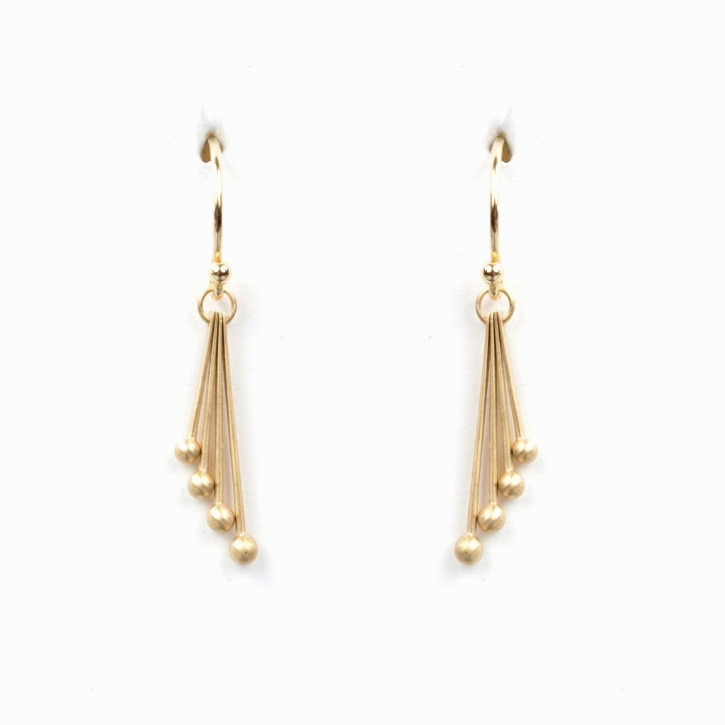 Carla Caruso - Four Matchsticks Earrings