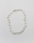 Cameron Rando - Cartouche Link Necklace - Sterling Silver