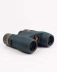 Pair of binoculars on a white background