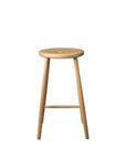 FDB Møbler J27C Counter Stool - Nature Lacquered Oak