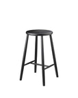 FDB Møbler - J27C Counter Stool - Jet Black Painted Beech