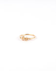 N + A - Rose Bush Ring with Diamond - Size 6