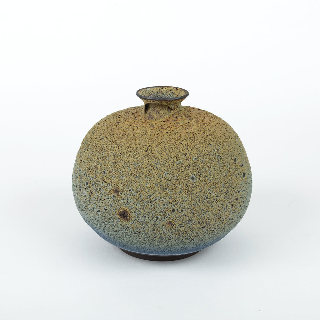 Heather Rosenman - Lava Series Low Ovate - BluMoss 5"