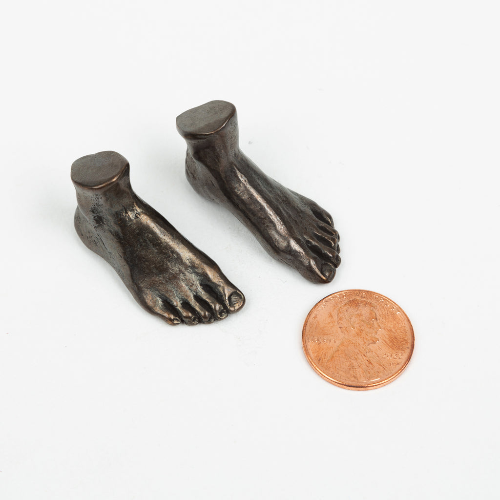 Anne Ricketts Sculptures - Foot Series - Standing Still Pair