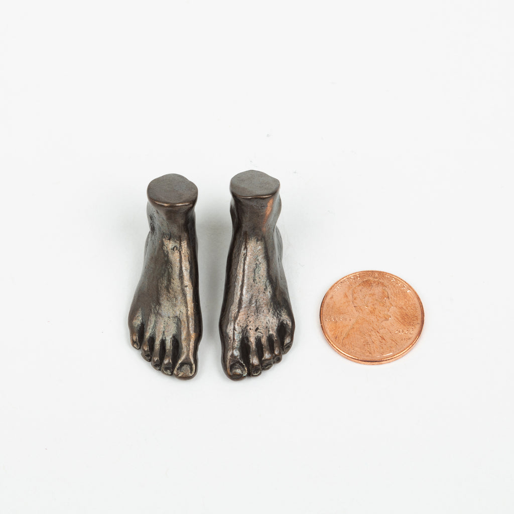Anne Ricketts Sculptures - Foot Series - Standing Still Pair