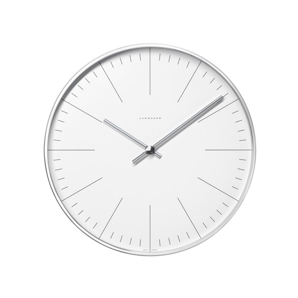 Max Bill Wall Clock Small - Index