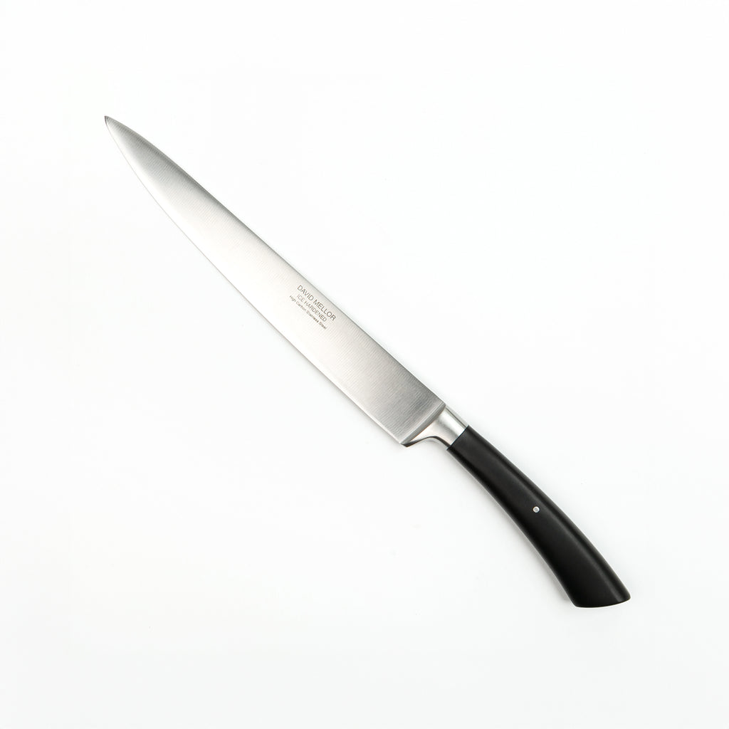 David Mellor Kitchen Knives - Black Handle Collection - Carving Knife