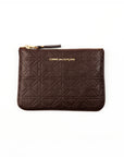 Comme des Garcons Wallets - Classic Embossed 'A' - SA8100 Small Pouch