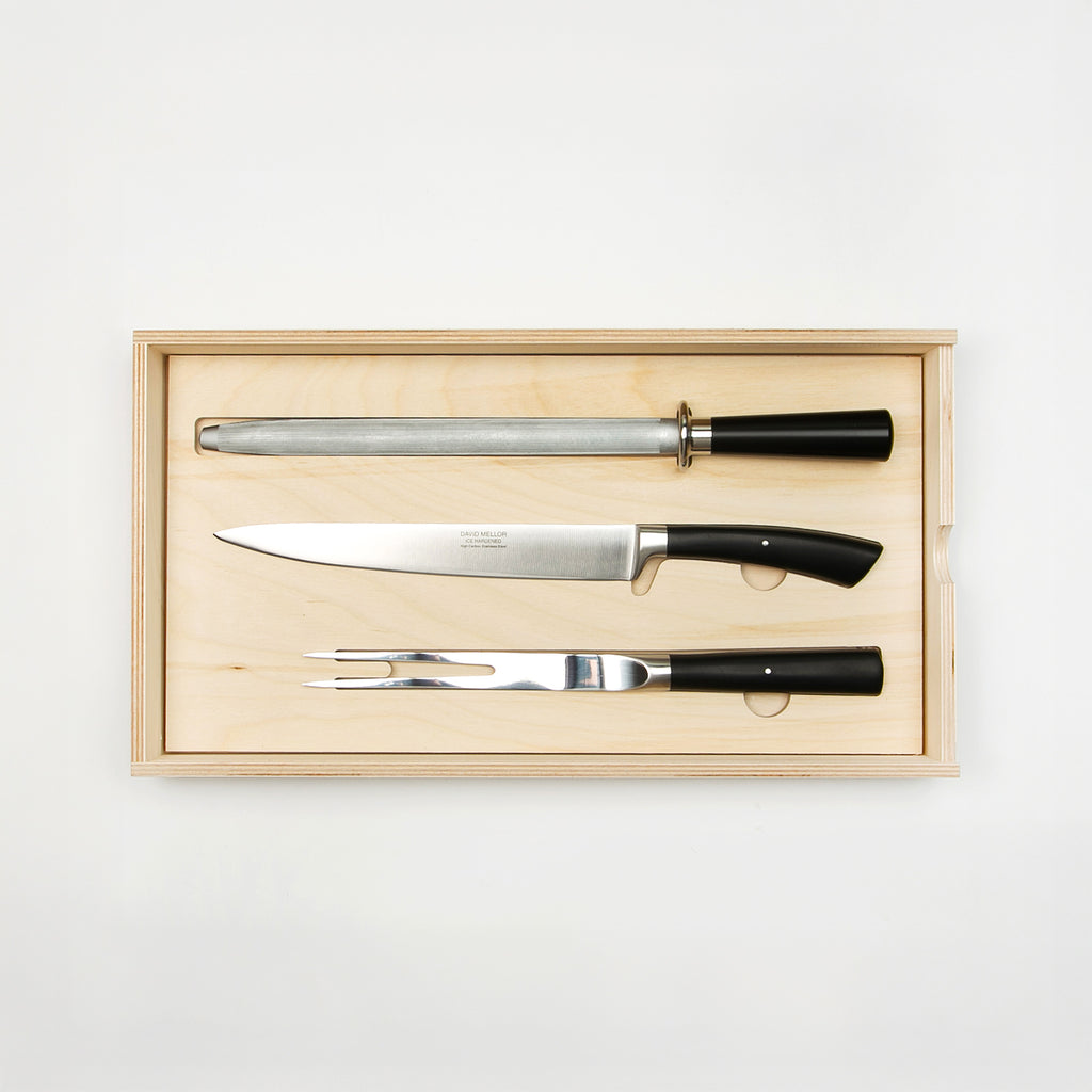 David Mellor Kitchen Knives - Carving Set