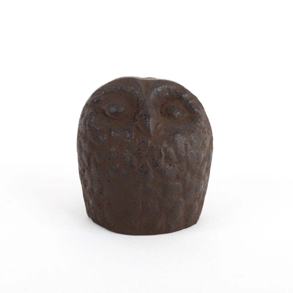 Cast Iron Owl Paperweight - Small