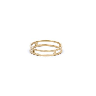 Carla Caruso - Journey Ring - 14k Yellow Gold - Size 7