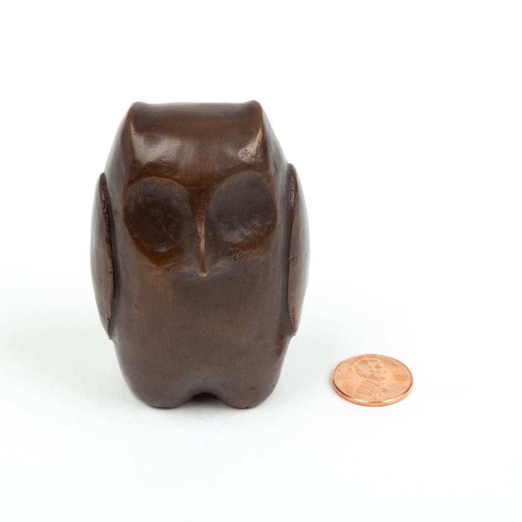 Anne Ricketts Sculptures - Owl Series - Large Owl