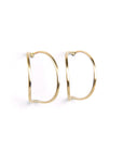 Carla Caruso - Moonlight Hoop Stud Earrings