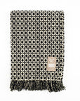 Burel Mountain Originals Blanket - Vintage 56 - Black & Pearl