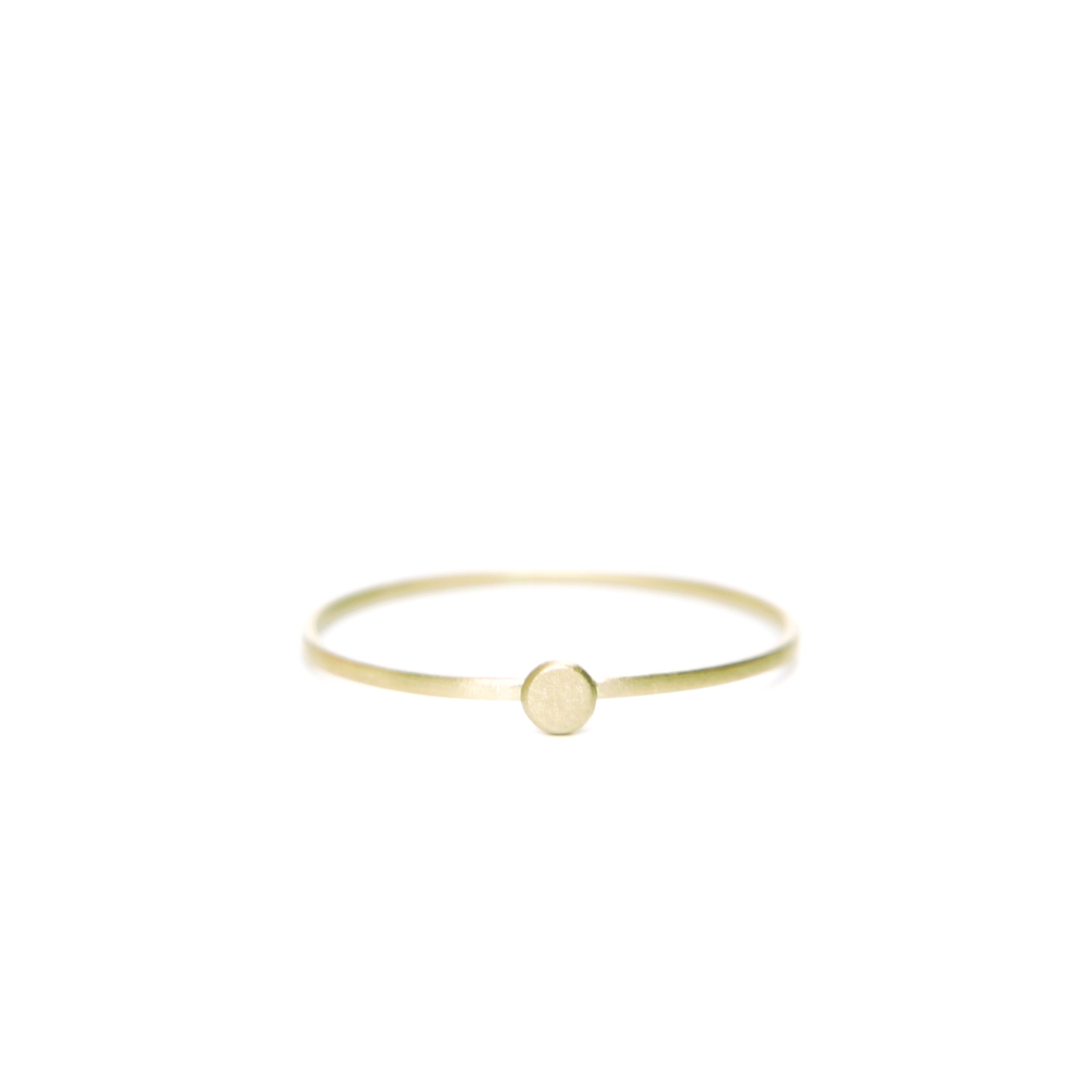 Carla Caruso - Dainty Dot Ring - 14k Yellow Gold – Canoe