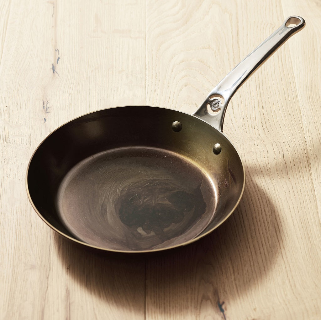 de Buyer MINERAL B Carbon Steel Fry Pan - 12.5” - Ideal for Searing,  Sauteing & Reheating - Naturally Nonstick - Made in France - Yahoo Shopping
