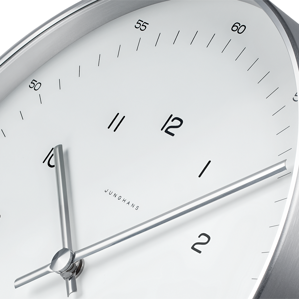 Max Bill Wall Clock Large - Numbers