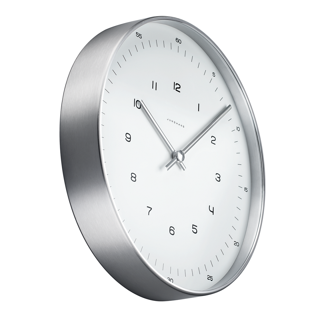 Max Bill Wall Clock Small - Numbers