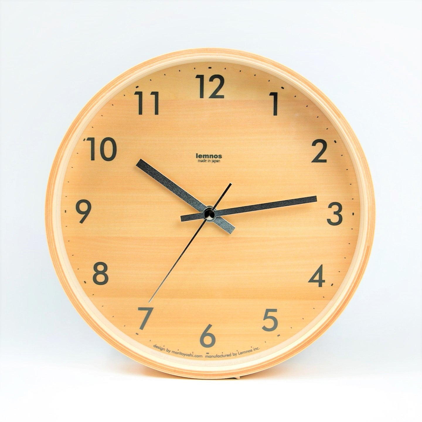Plywood Wall Clock Canoe