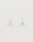 Carla Caruso - Big Gemstone & Diamond Earrings - Aquamarine