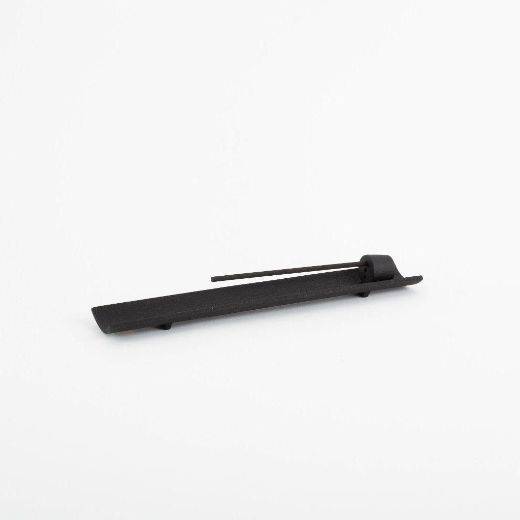 Japanese cast iron incense holder
