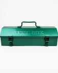 Green toolbox with 'Tool Box' text on a white background
