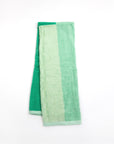 unfading japanese cotton hand towel green imabari