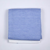 Yoshii Chambray Bath Towels - Two Tone Blue - Bath Towel
