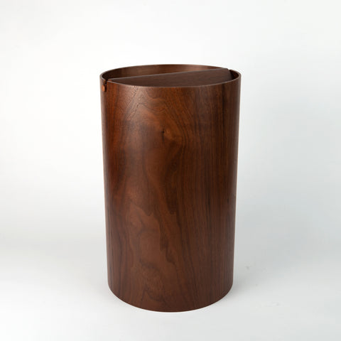 Molded Ply Wastebasket with Lid - Large