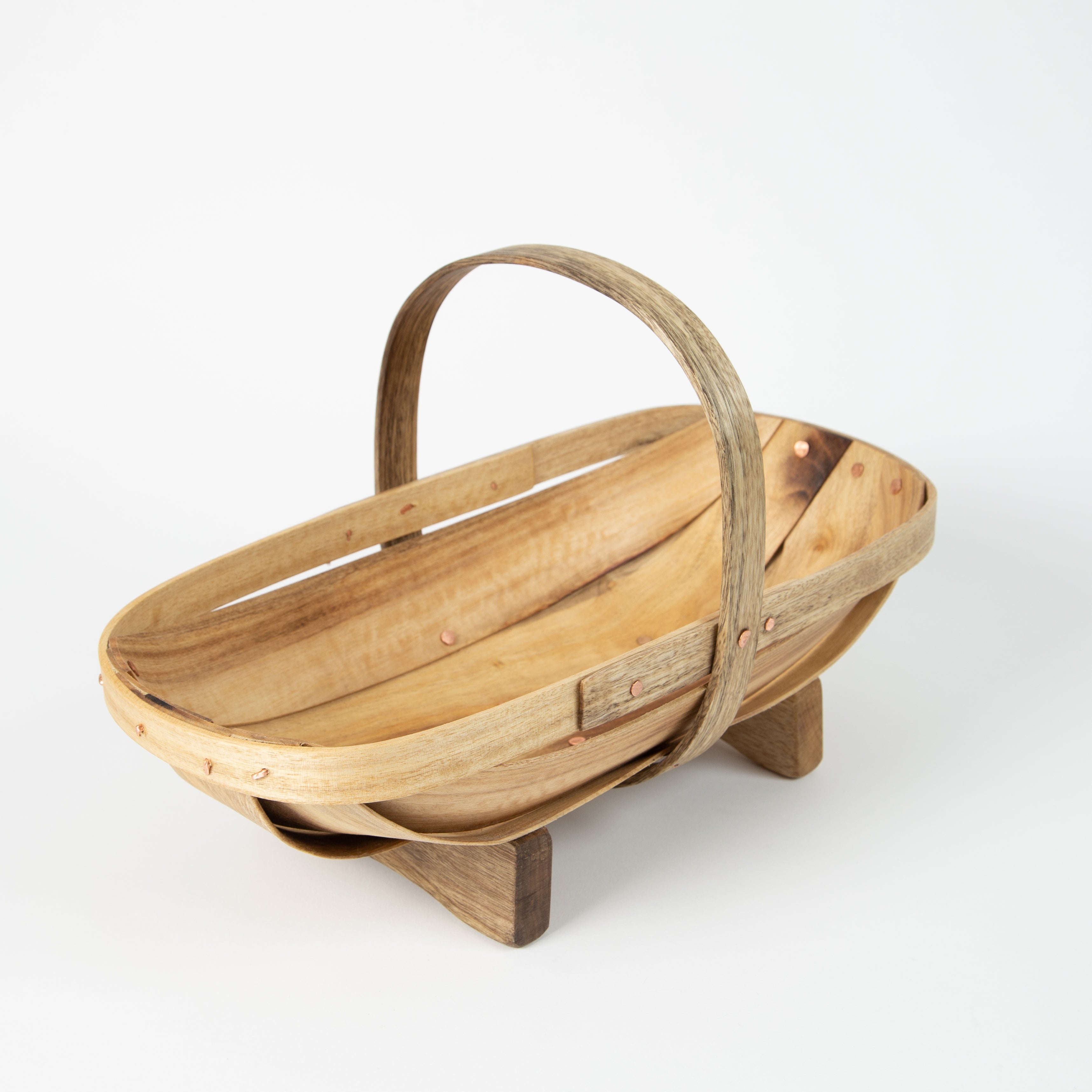 Wooden Garden Trug - Large Gathering Basket