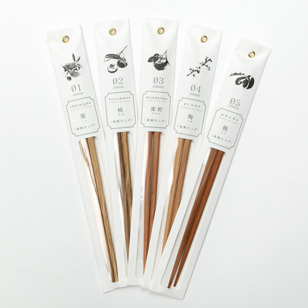 Tetoca Natural Wood Chopsticks