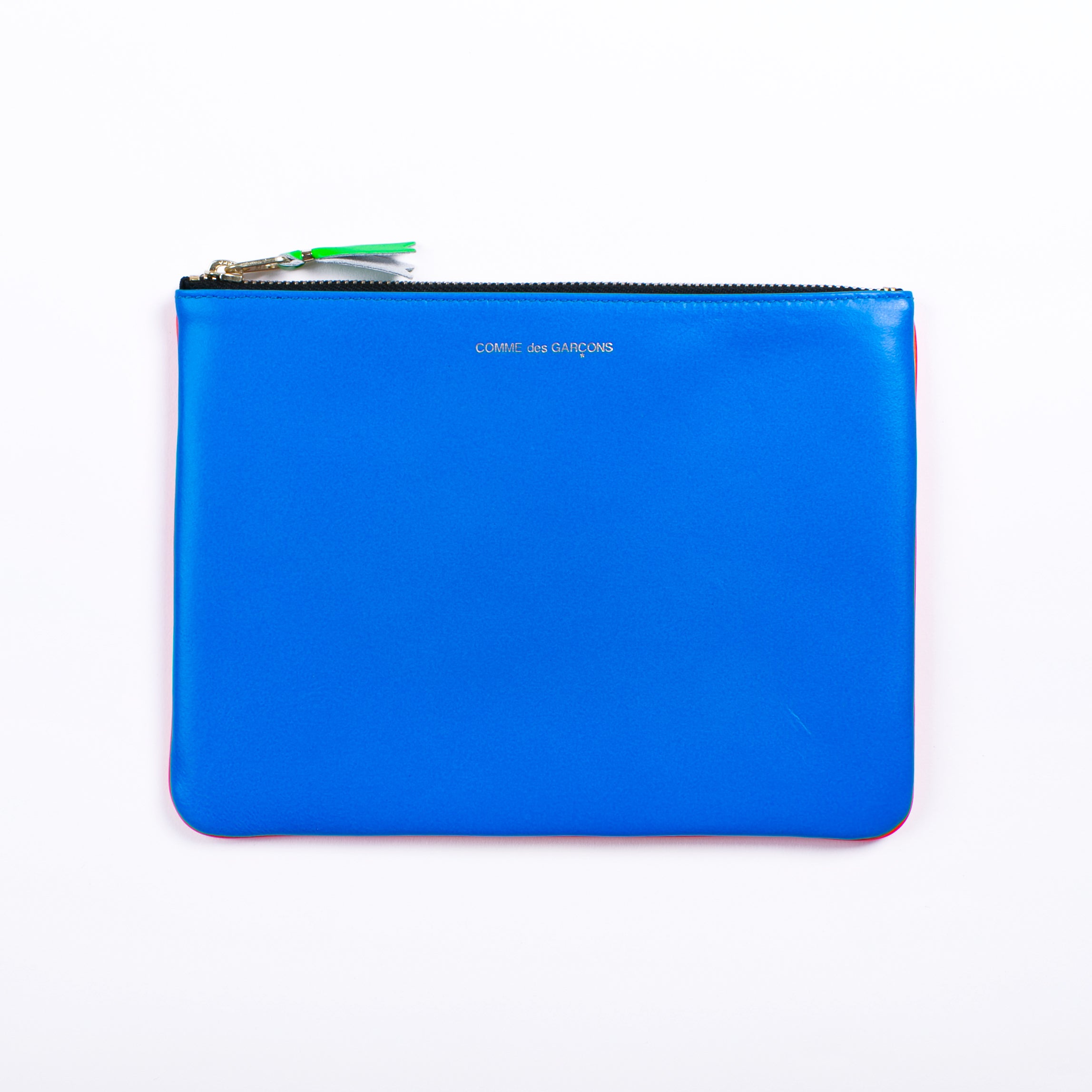 Comme des Garcons Wallets - Super Fluo - SA5100 Large Pouch – Canoe