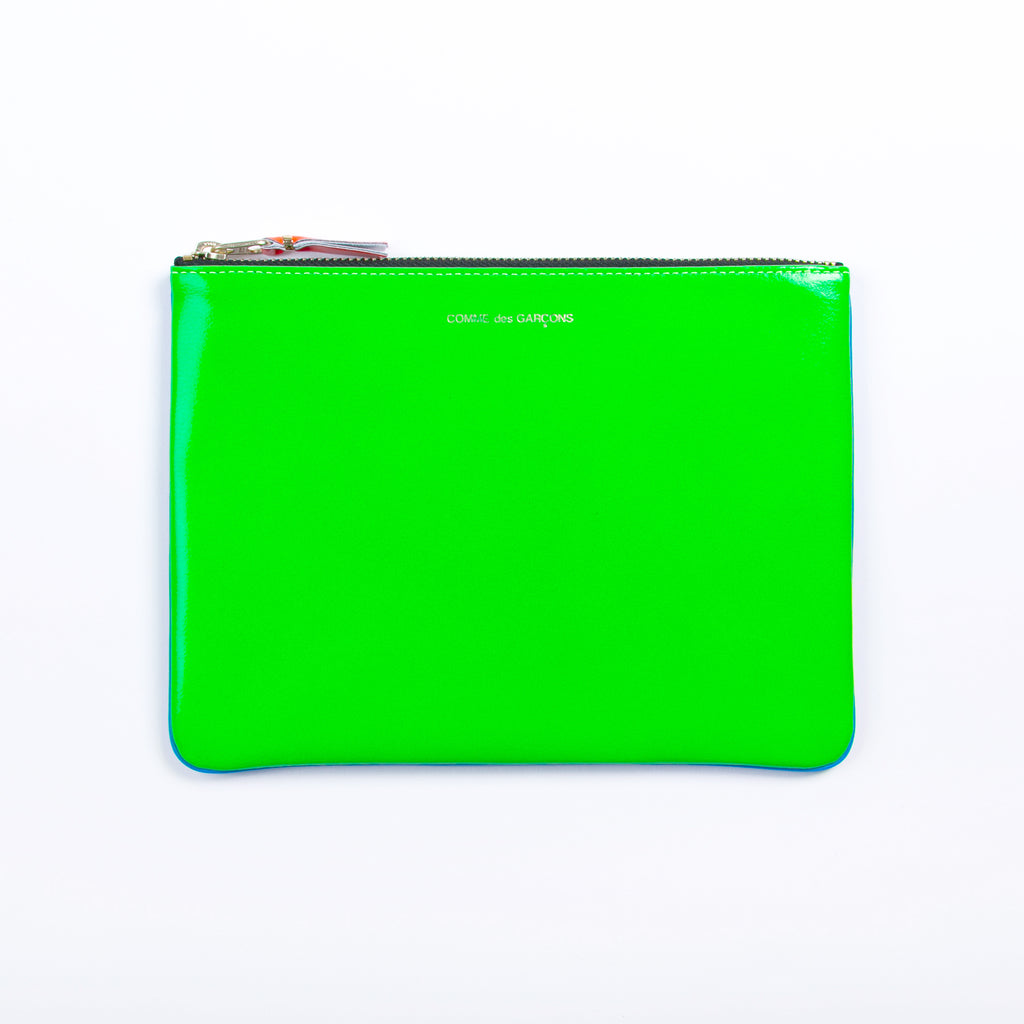 Comme des Garcons Wallets - Super Fluo - SA5100 Large Pouch
